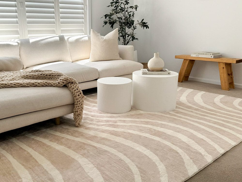 glis ivory and beige lines washable rug glis ivory and beige lines washable rug