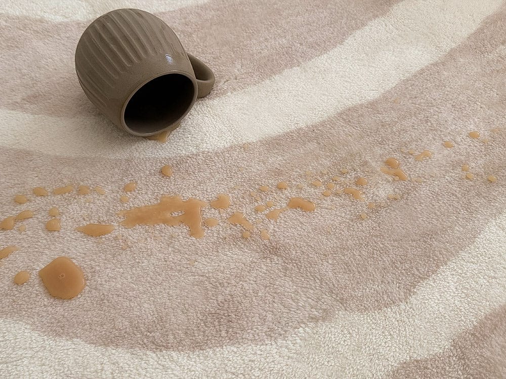 glis ivory and beige lines washable rug glis ivory and beige lines washable rug